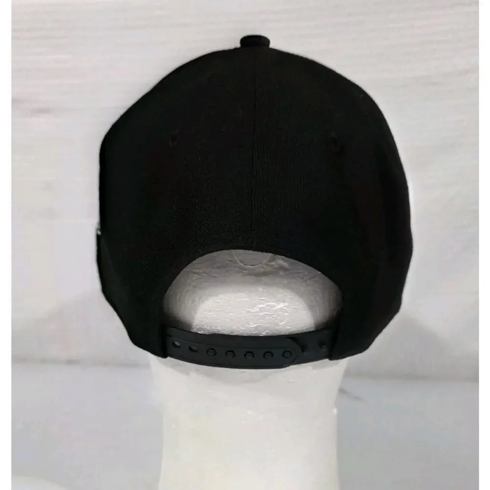 Kansas City Chiefs New Era 9Fifty Snapback Hat Black NFL Side Patch Flat Bill